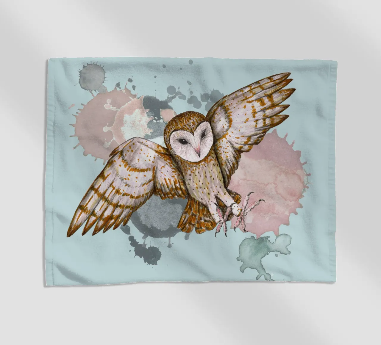 Attacking barn owl telo mare da BwiseLizzy