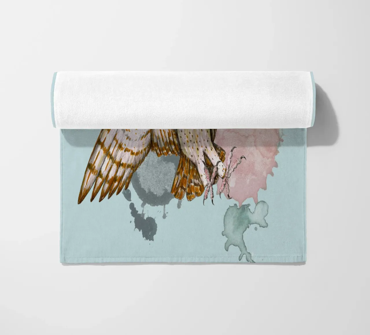 Barbagianni all'attacco telo mare da BwiseLizzy