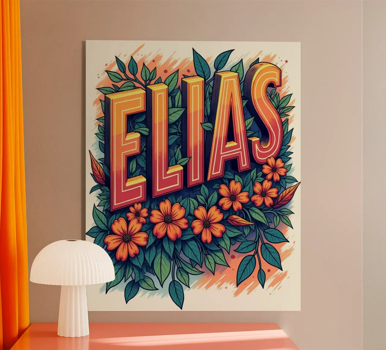 Elias plexiglass da CASTILO Namengalerie