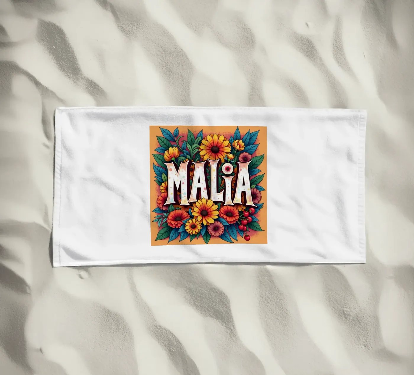 Malia strandhanddoek van CASTILO Namengalerie