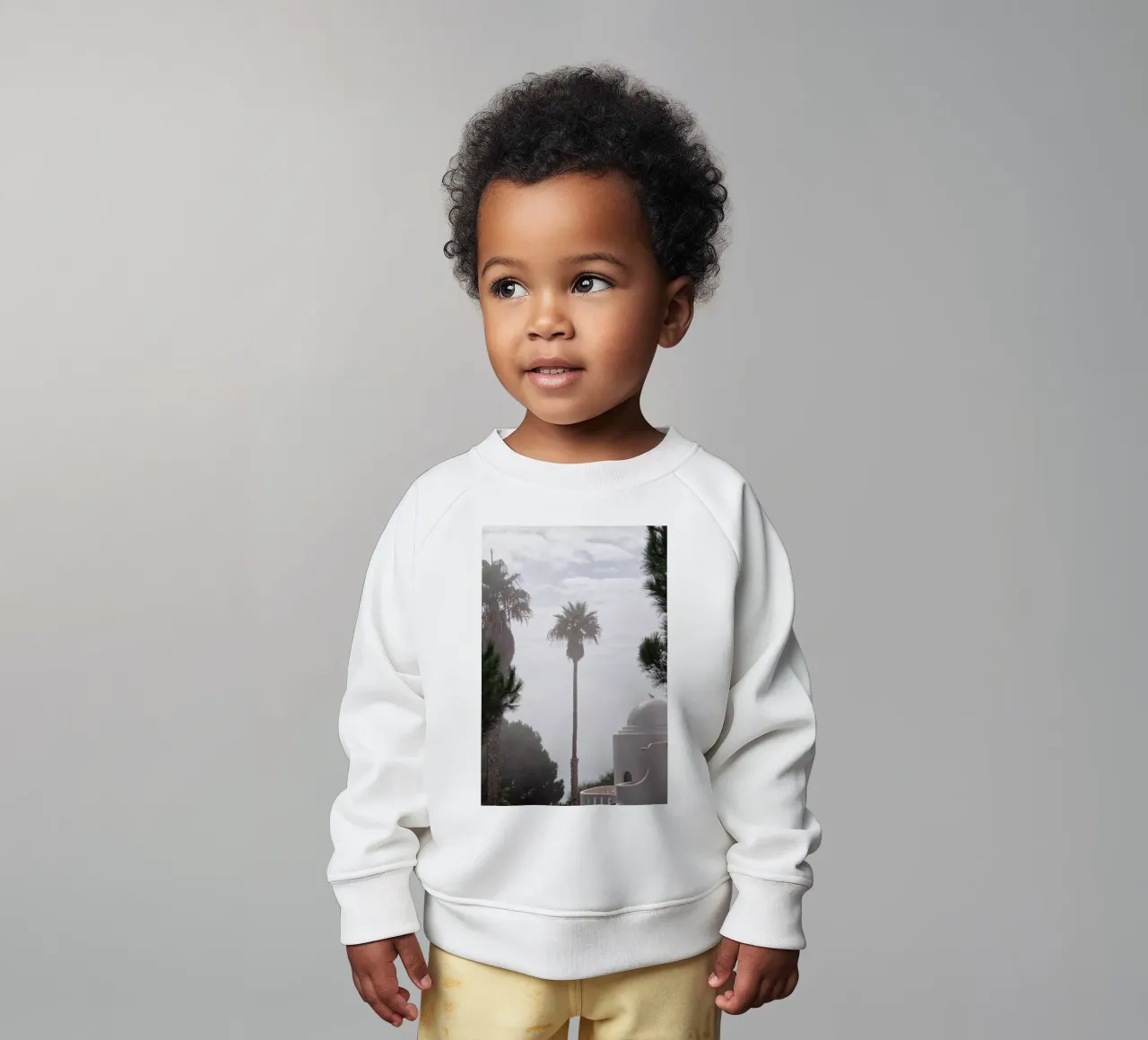 Palm tree felpa neonato da Fjöllart