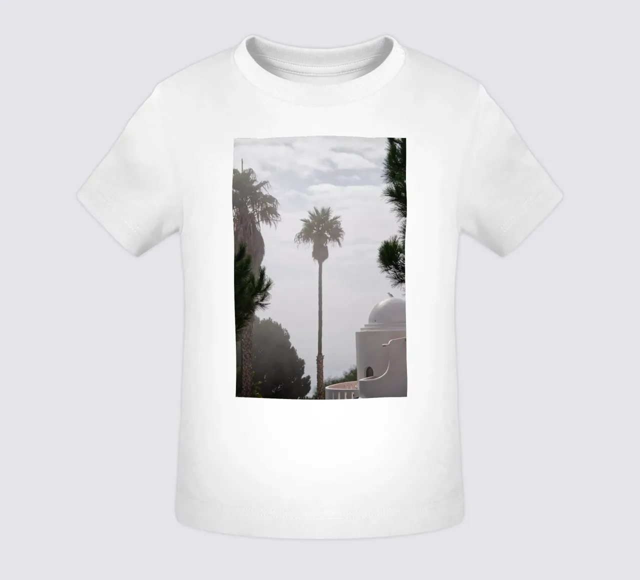 Palm tree maglietta neonato da Fjöllart