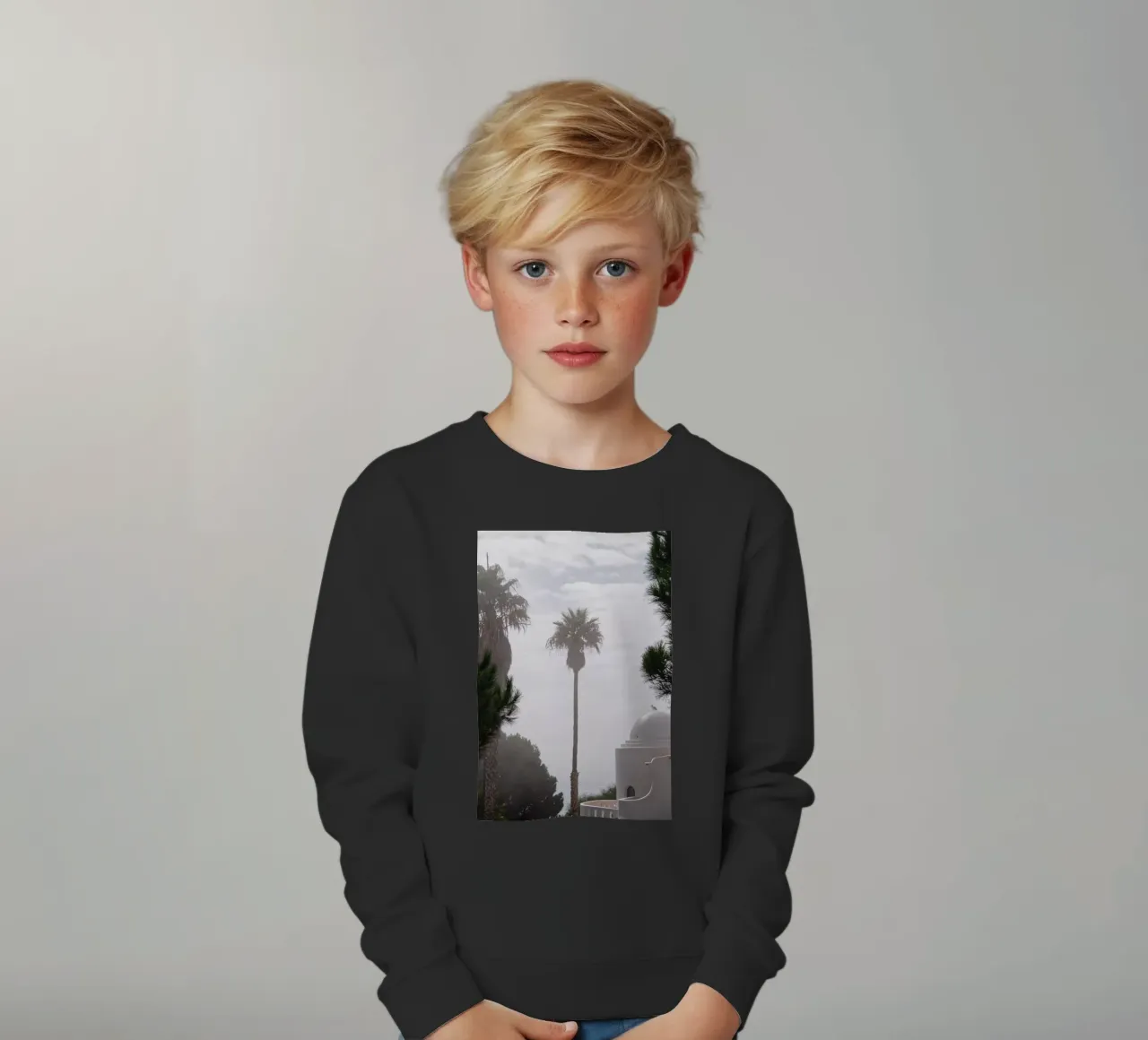 Palm tree felpa bambino da Fjöllart