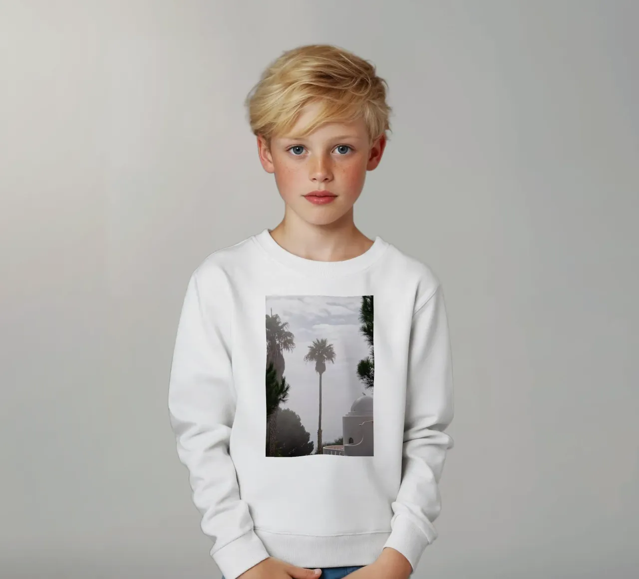 Palm tree felpa bambino da Fjöllart