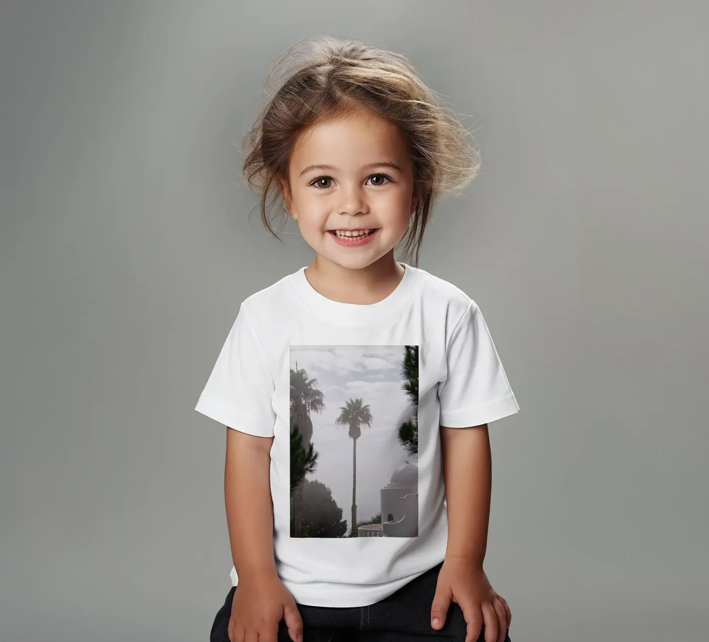 Palm tree t-shirt bambini da Fjöllart