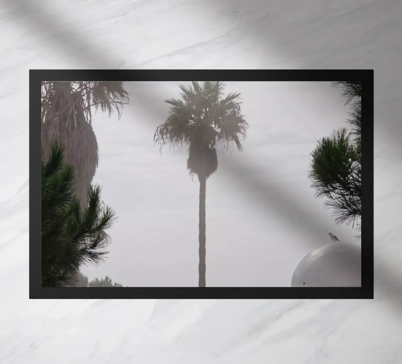 Palm tree Fußmatte von Fjöllart