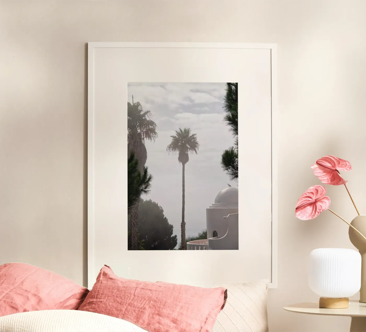 Palm tree Poster von Fjöllart