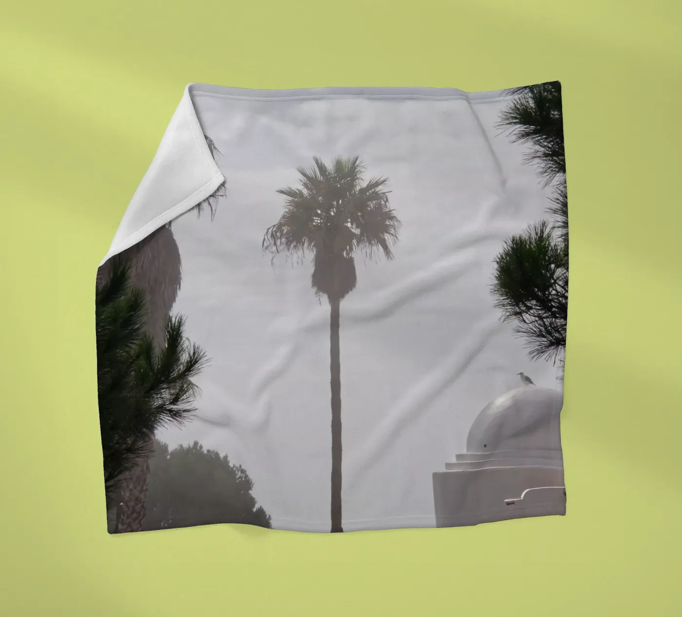 Palm tree fleecedeken van Fjöllart