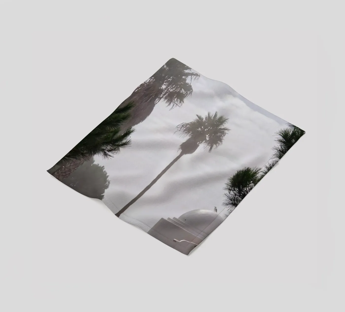Palm tree fleecedeken van Fjöllart