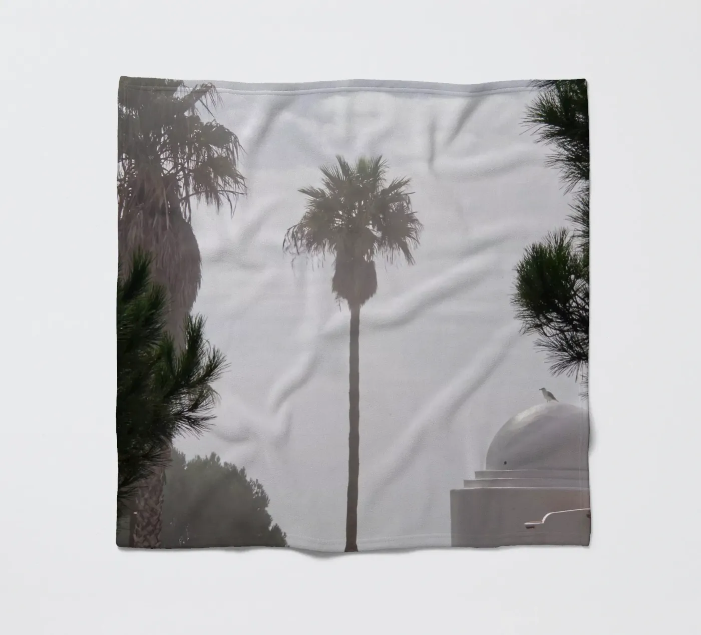 Palm tree fleecedeken van Fjöllart