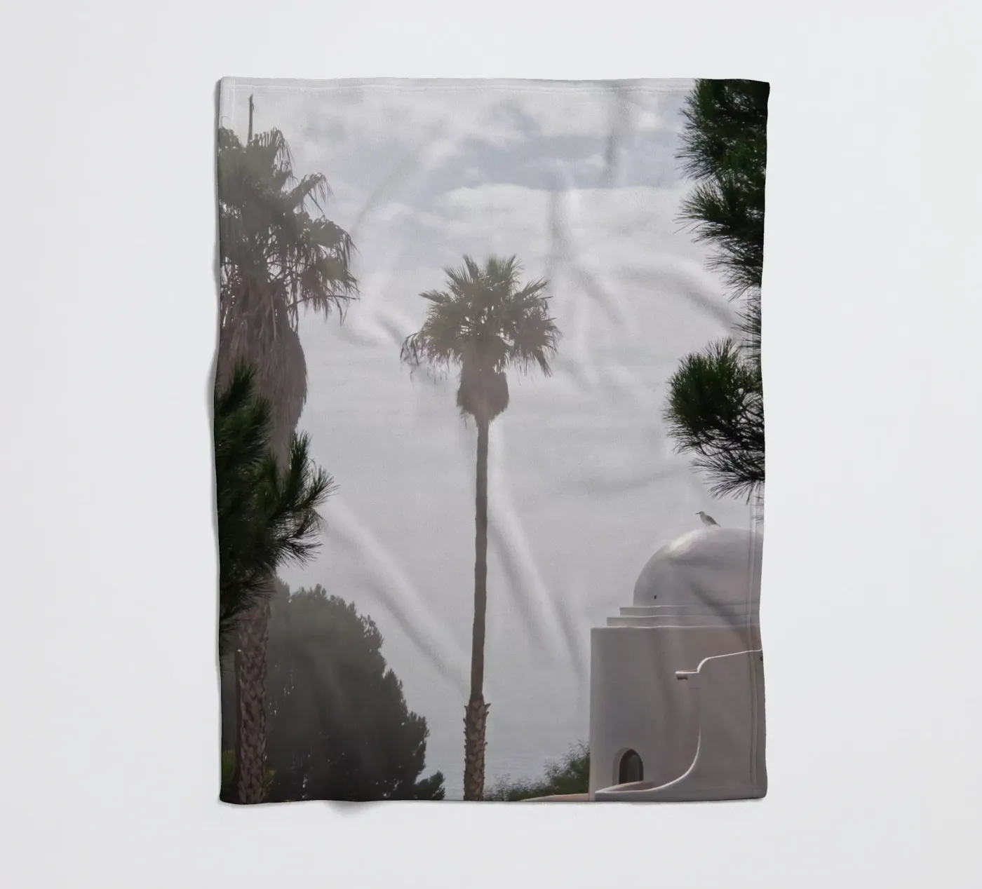 Palm tree fleecedeken van Fjöllart
