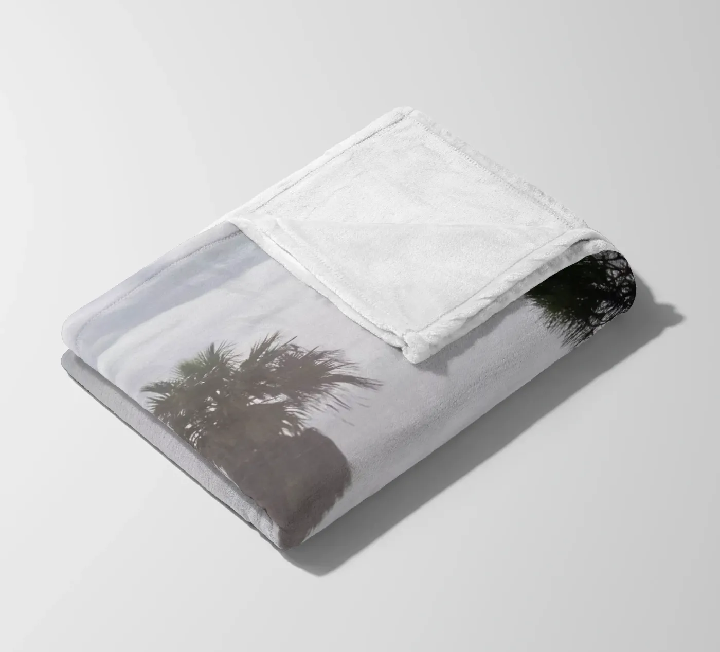 Palm tree fleecedeken van Fjöllart