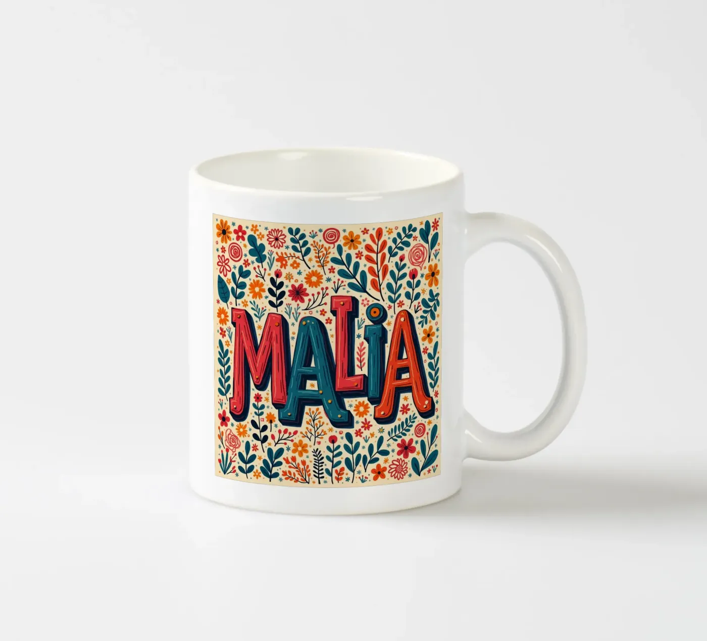 Malia ceramic mug by CASTILO Namengalerie