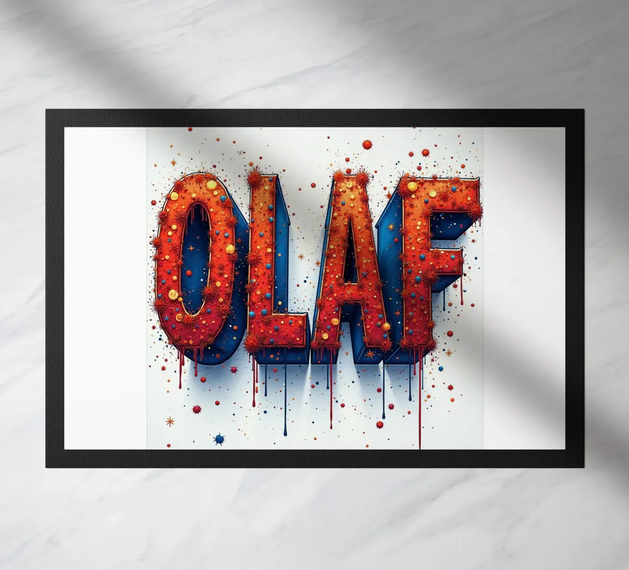 Olaf doormat by CASTILO Namengalerie