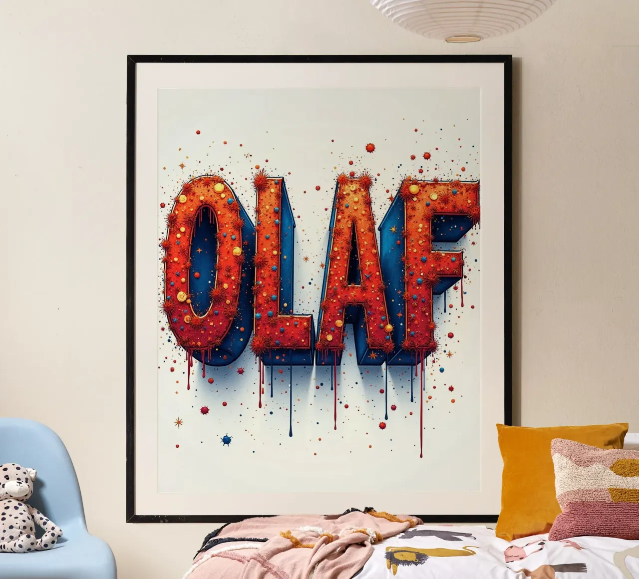 Olaf poster van CASTILO Namengalerie