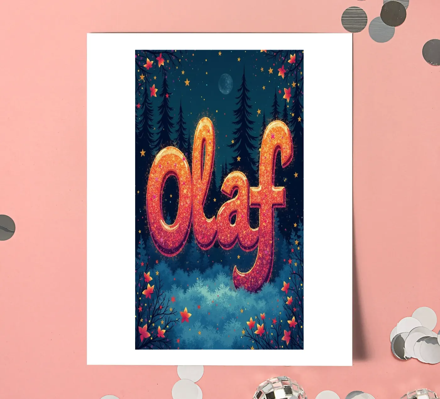 Olaf sticker sheet by CASTILO Namengalerie
