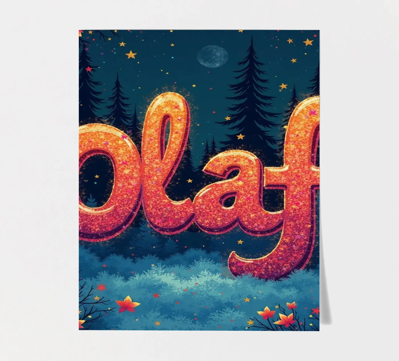 Olaf sticker sheet by CASTILO Namengalerie