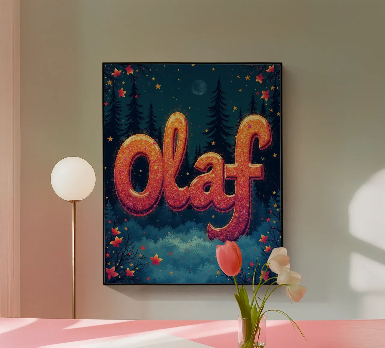 Olaf plexiglas de CASTILO Namengalerie