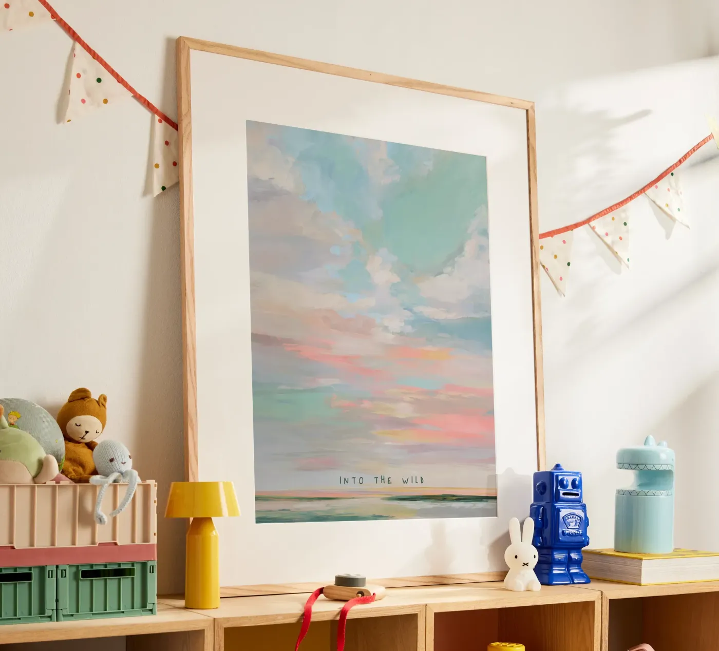 Sunset poster by Pastel Prints