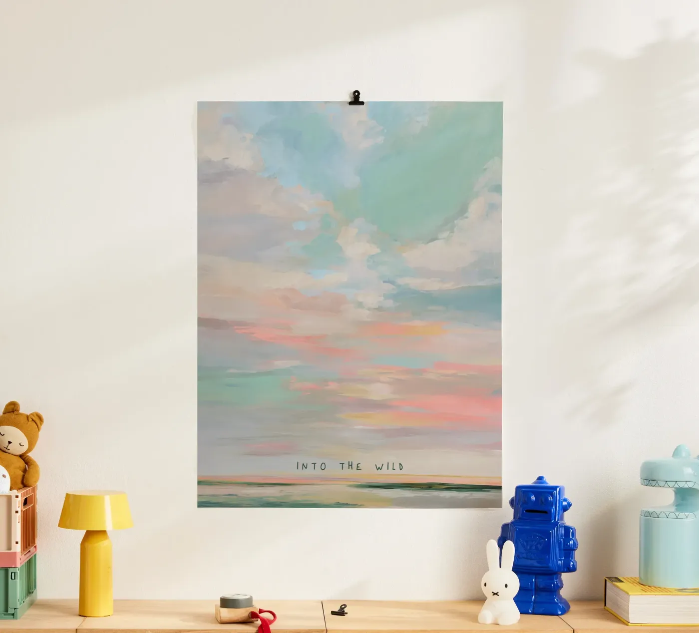 Sunset poster by Pastel Prints