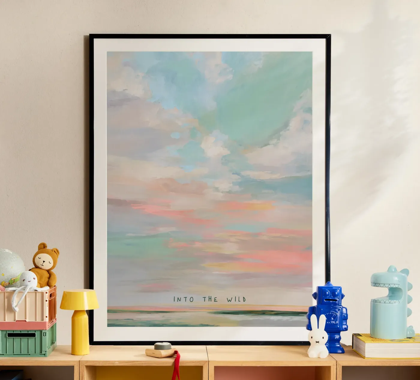 Sunset poster by Pastel Prints