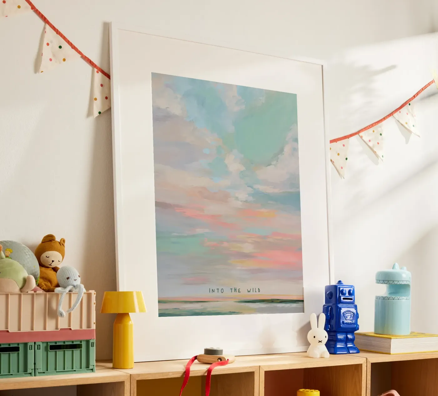 Sunset poster by Pastel Prints