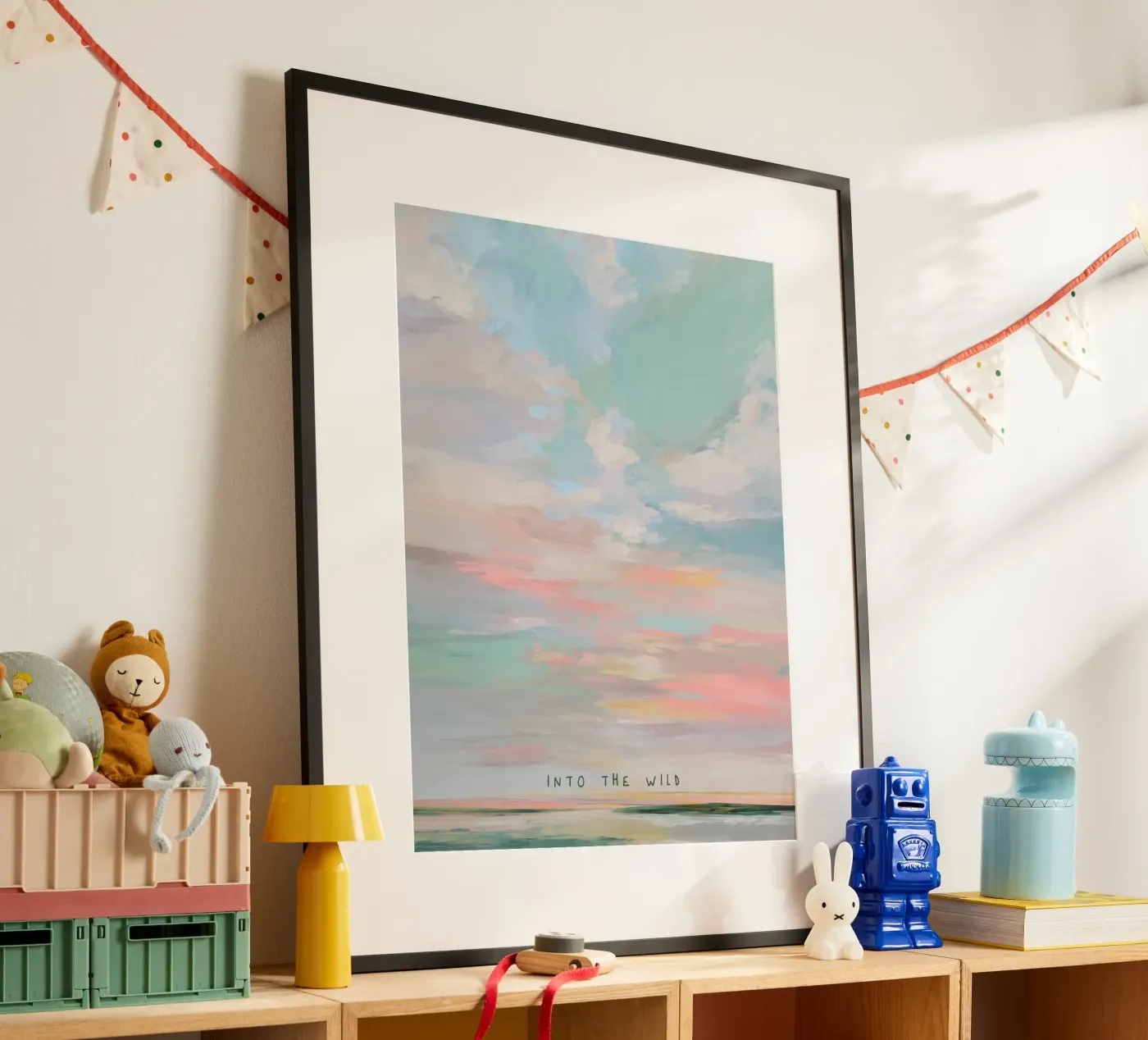 Sunset poster by Pastel Prints