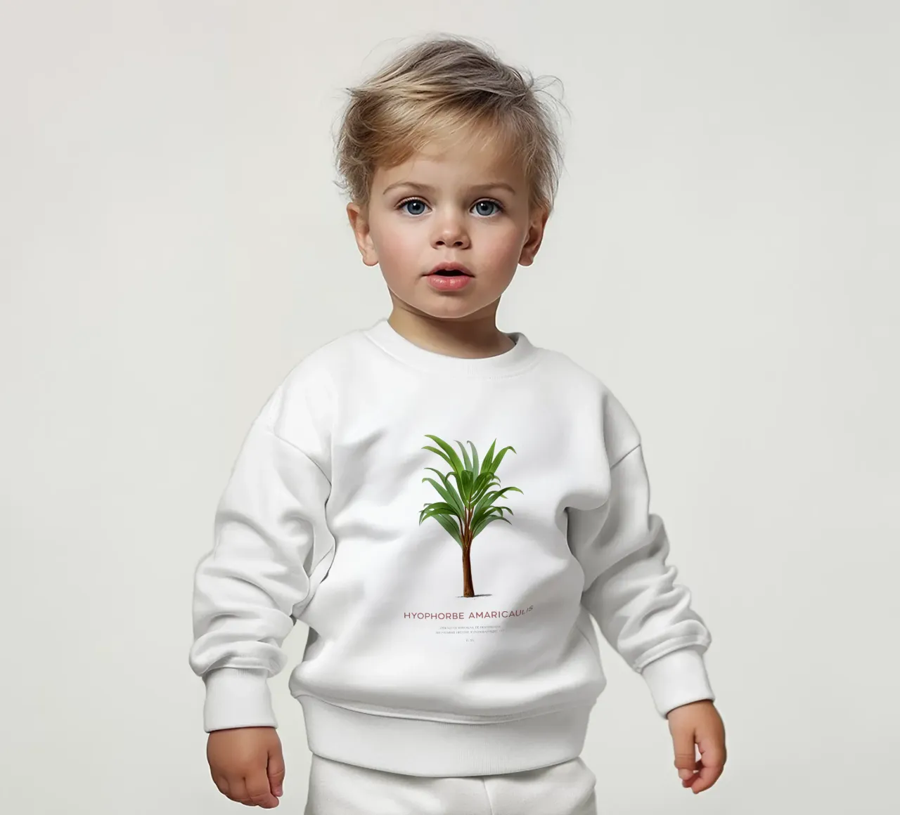 Palma più solitaria o Hyophorbe Amaricaulis felpa neonato da Vintagrafica