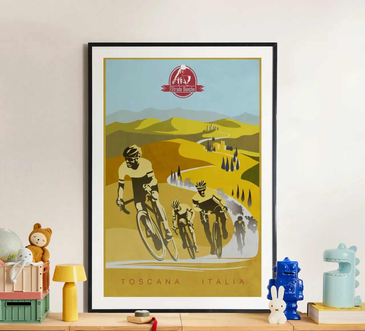 Witte wegen poster van LiamDckns