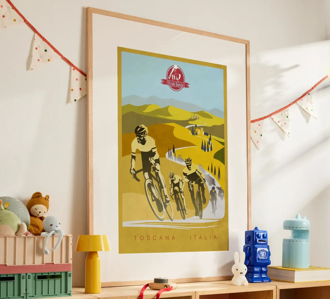 Witte wegen poster van LiamDckns