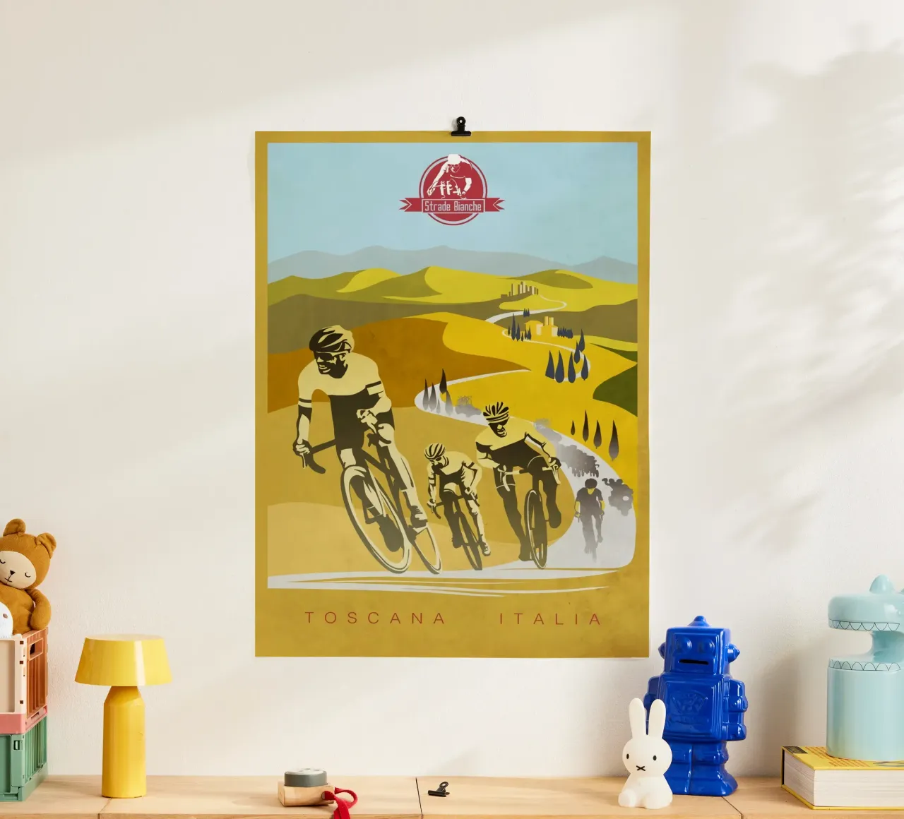Witte wegen poster van LiamDckns