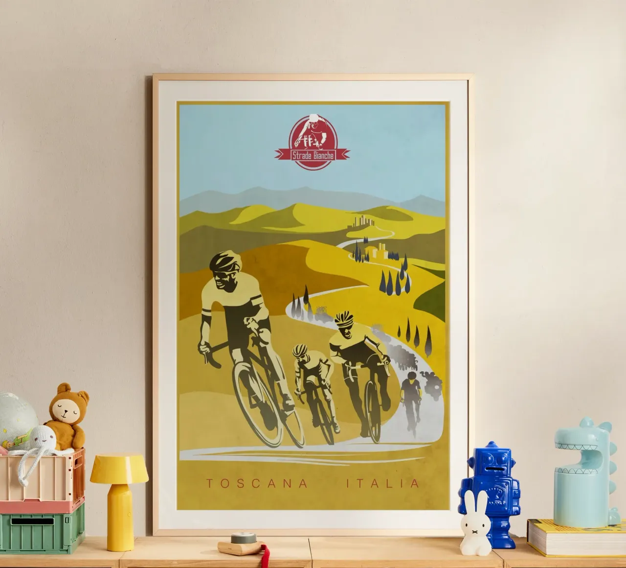 Witte wegen poster van LiamDckns