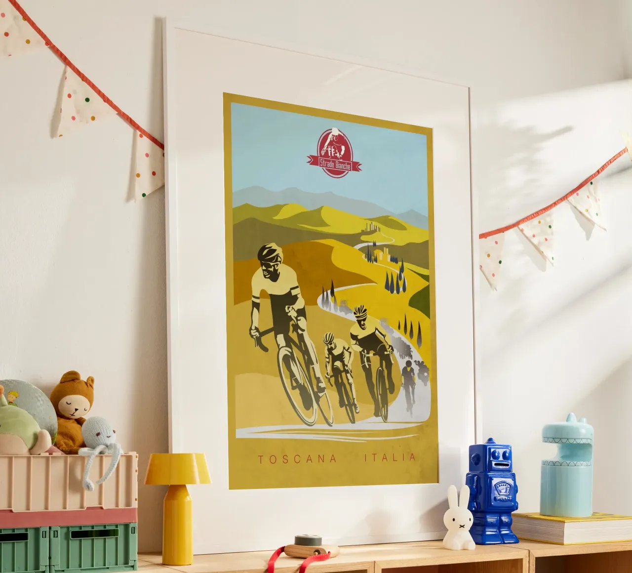 Witte wegen poster van LiamDckns