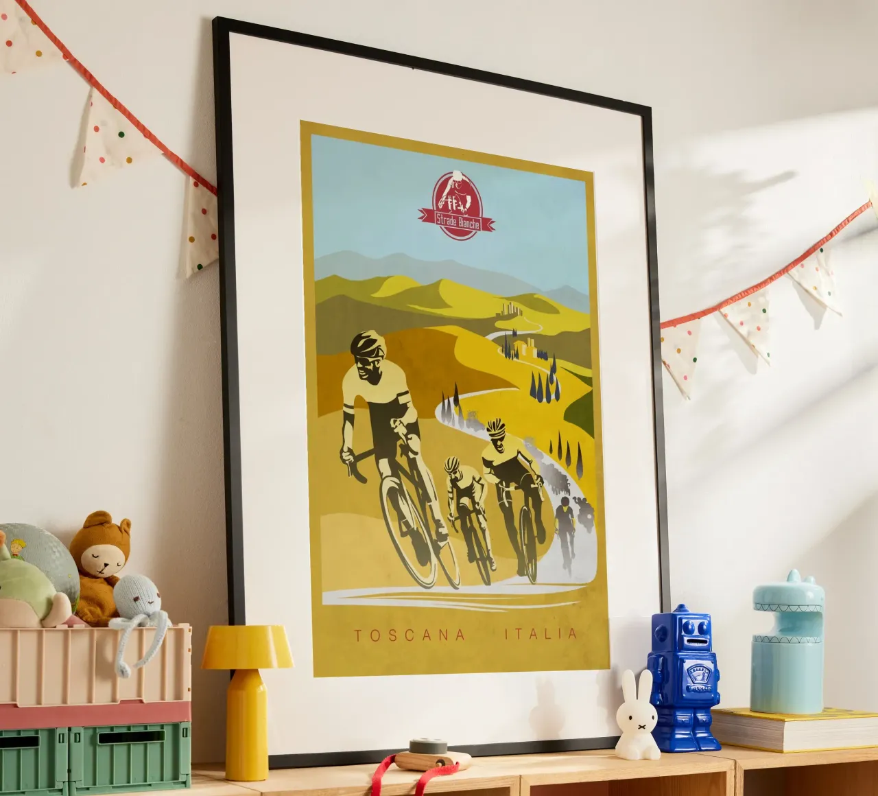 Witte wegen poster van LiamDckns