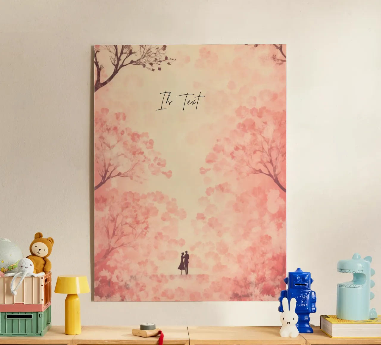 Background Lovers plexiglass da Sprüche und mehr