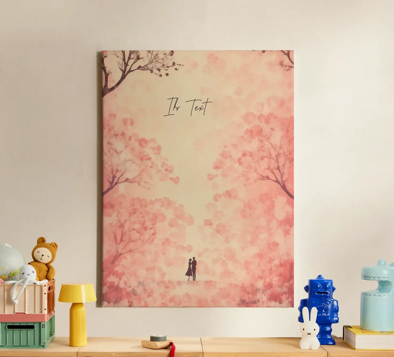 Background Lovers canvas by Sprüche und mehr