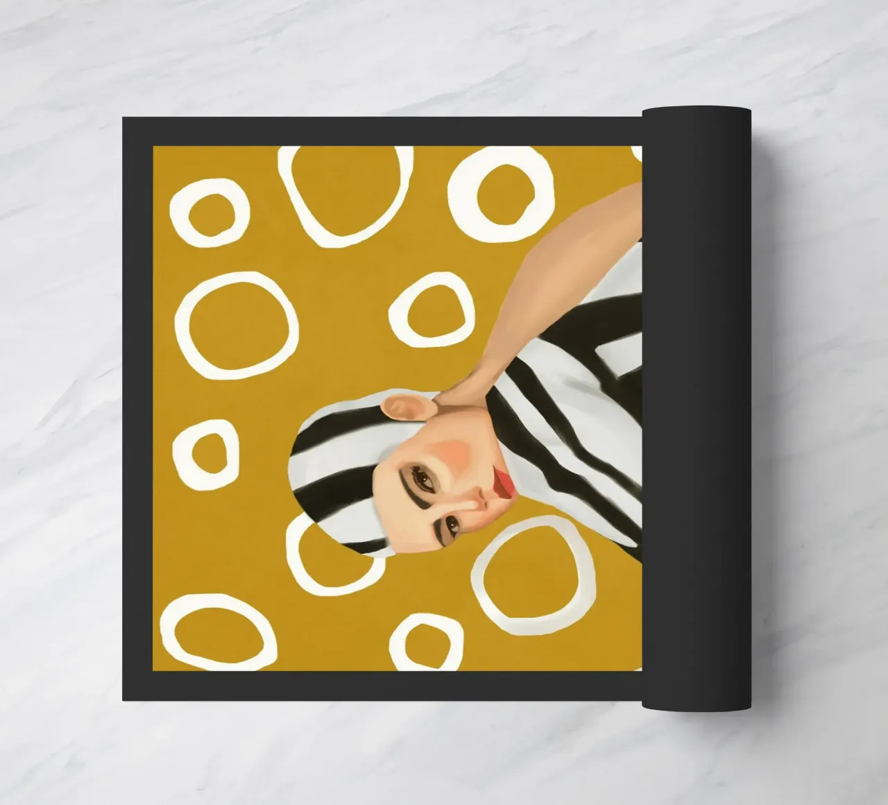 She Was Here zerbino da cityart