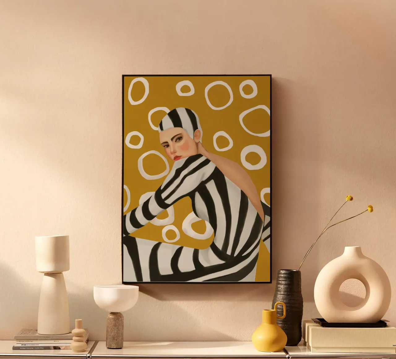 She Was Here plexiglass da cityart