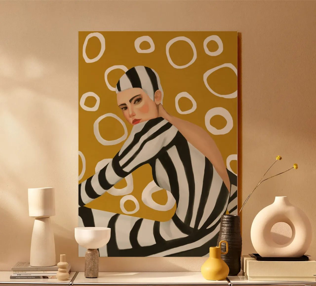 She Was Here plexiglass da cityart