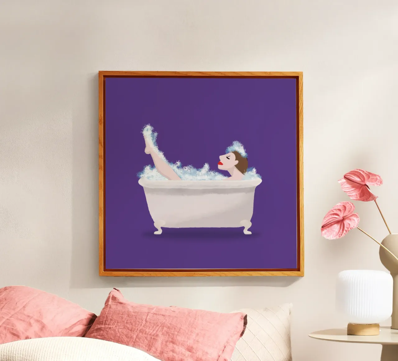 Badende plexiglass da Face & Content