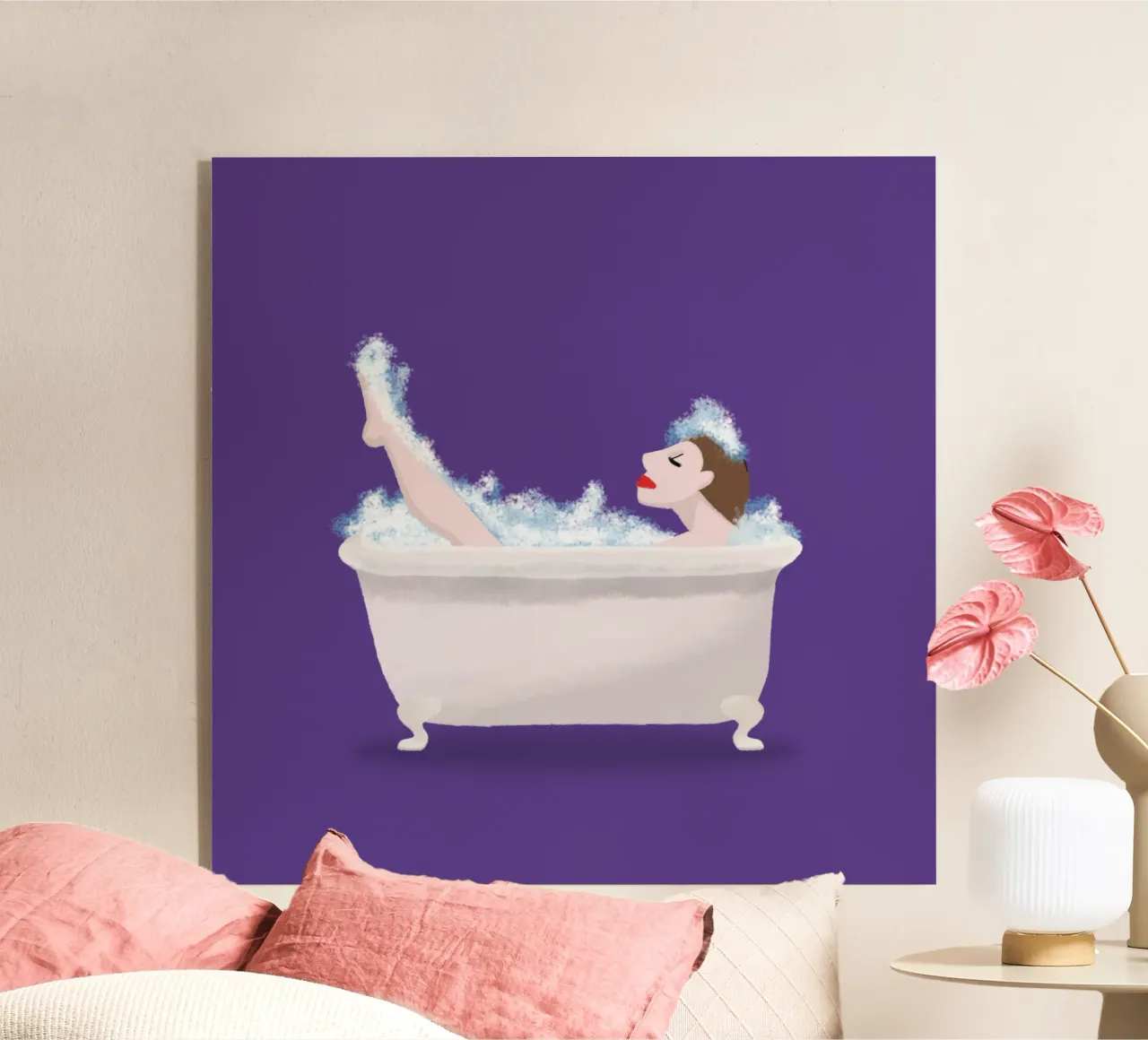 Badende plexiglass da Face & Content