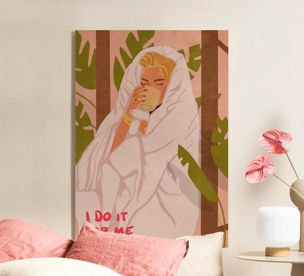 I do it for me plexiglass da Illustration Raissa Oltmanns