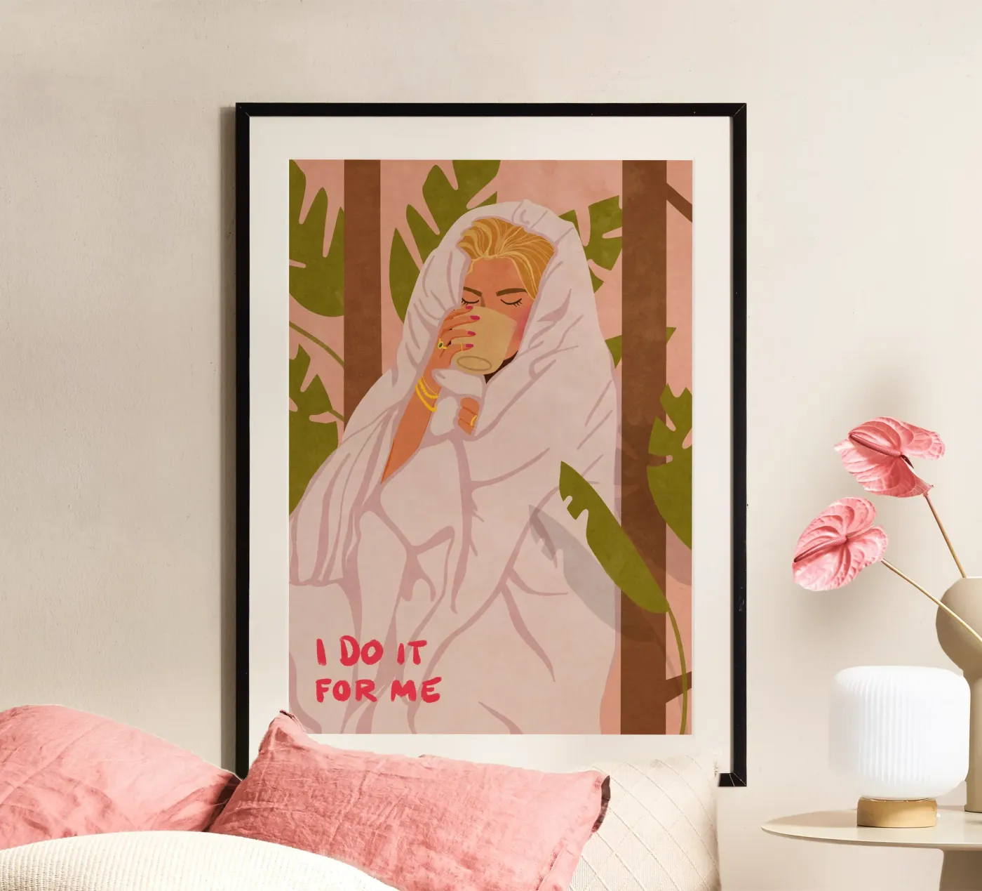 I do it for me poster da Illustration Raissa Oltmanns