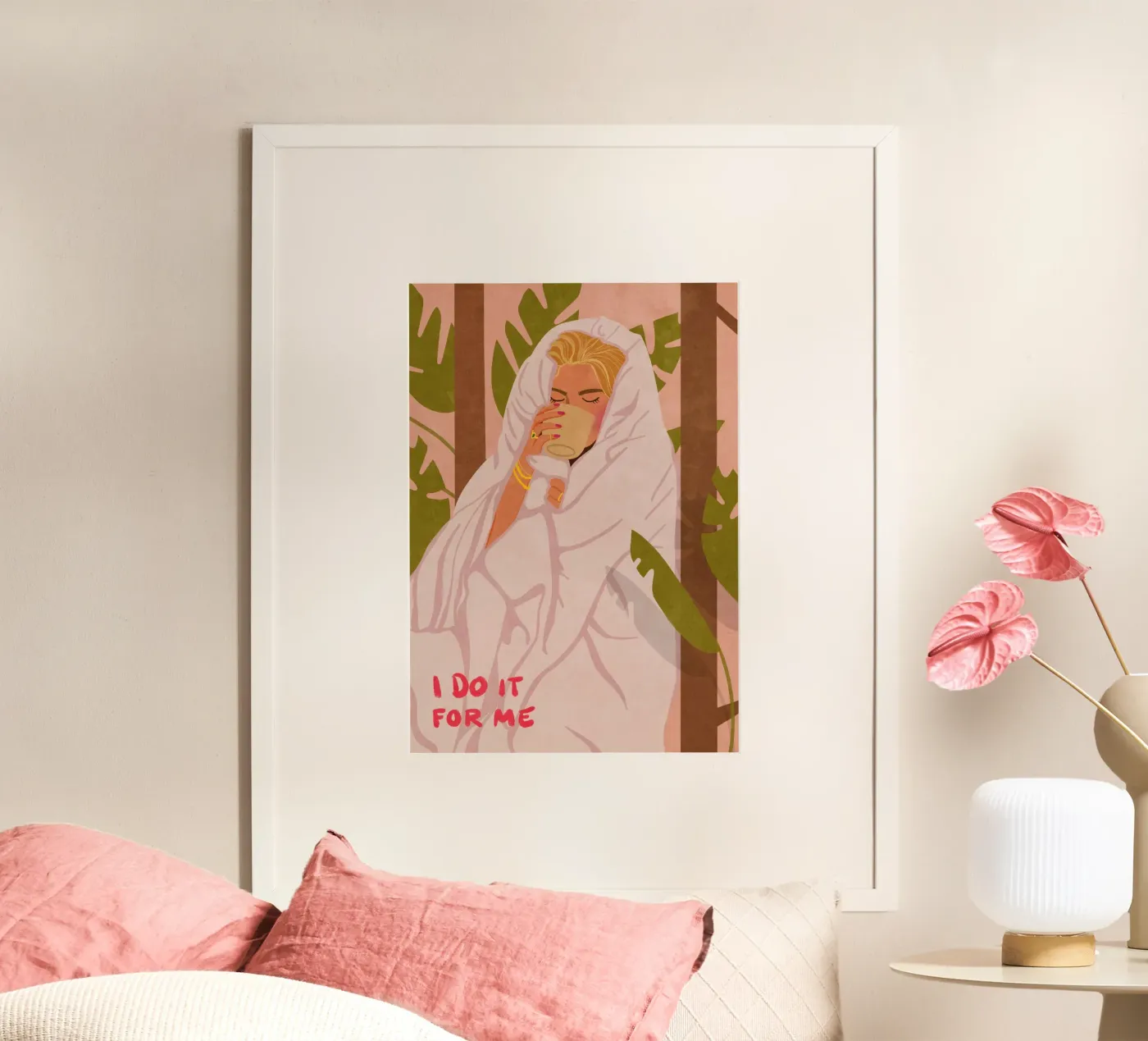 I do it for me poster da Illustration Raissa Oltmanns