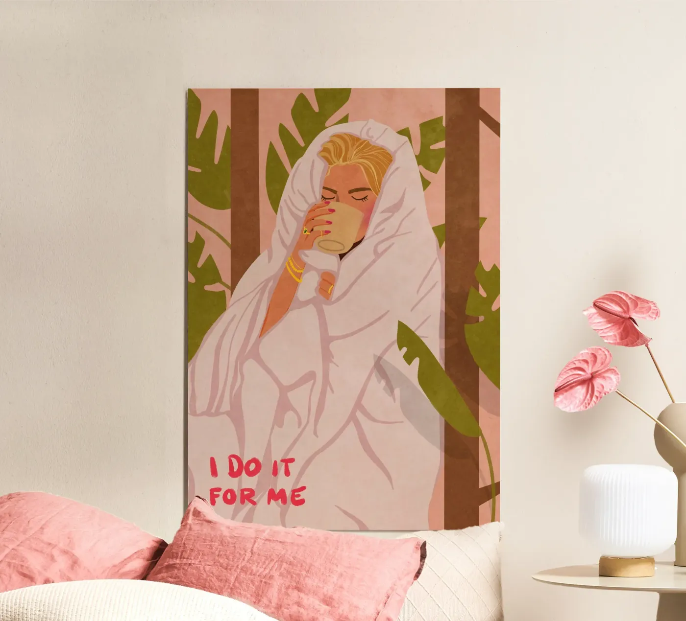 I do it for me poster da Illustration Raissa Oltmanns