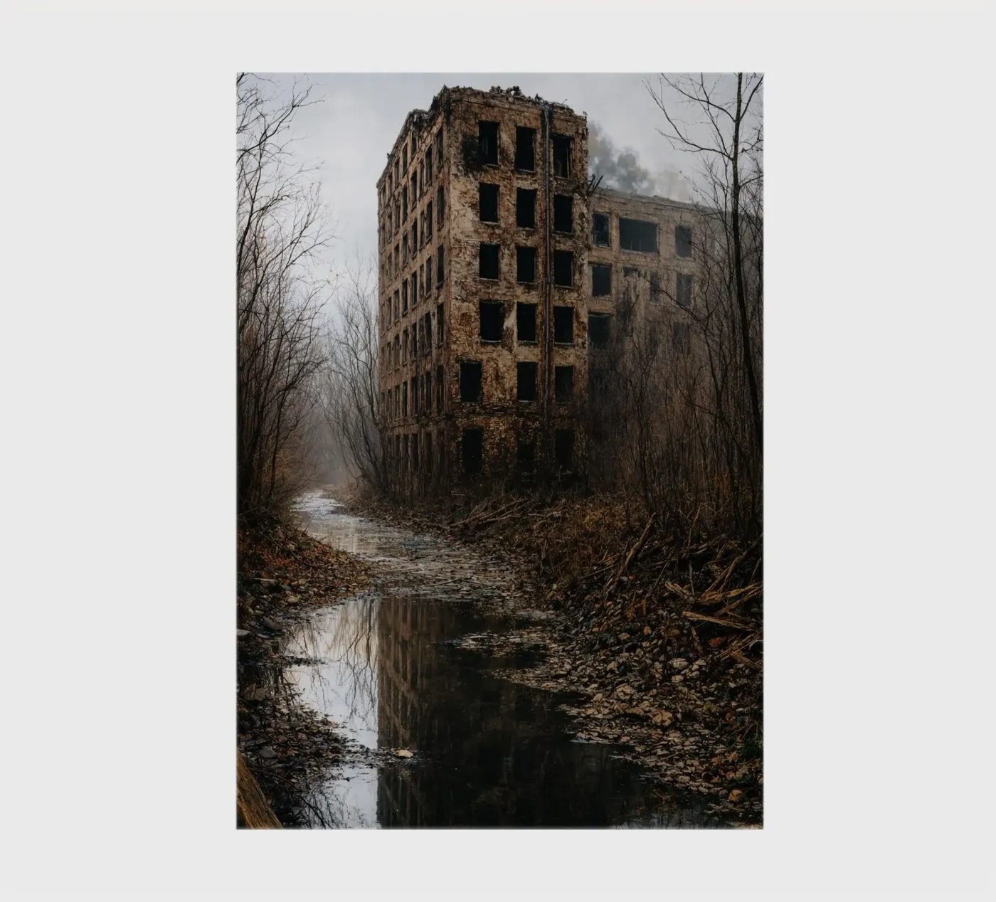 abandoned old building Notizbuch von landtengs