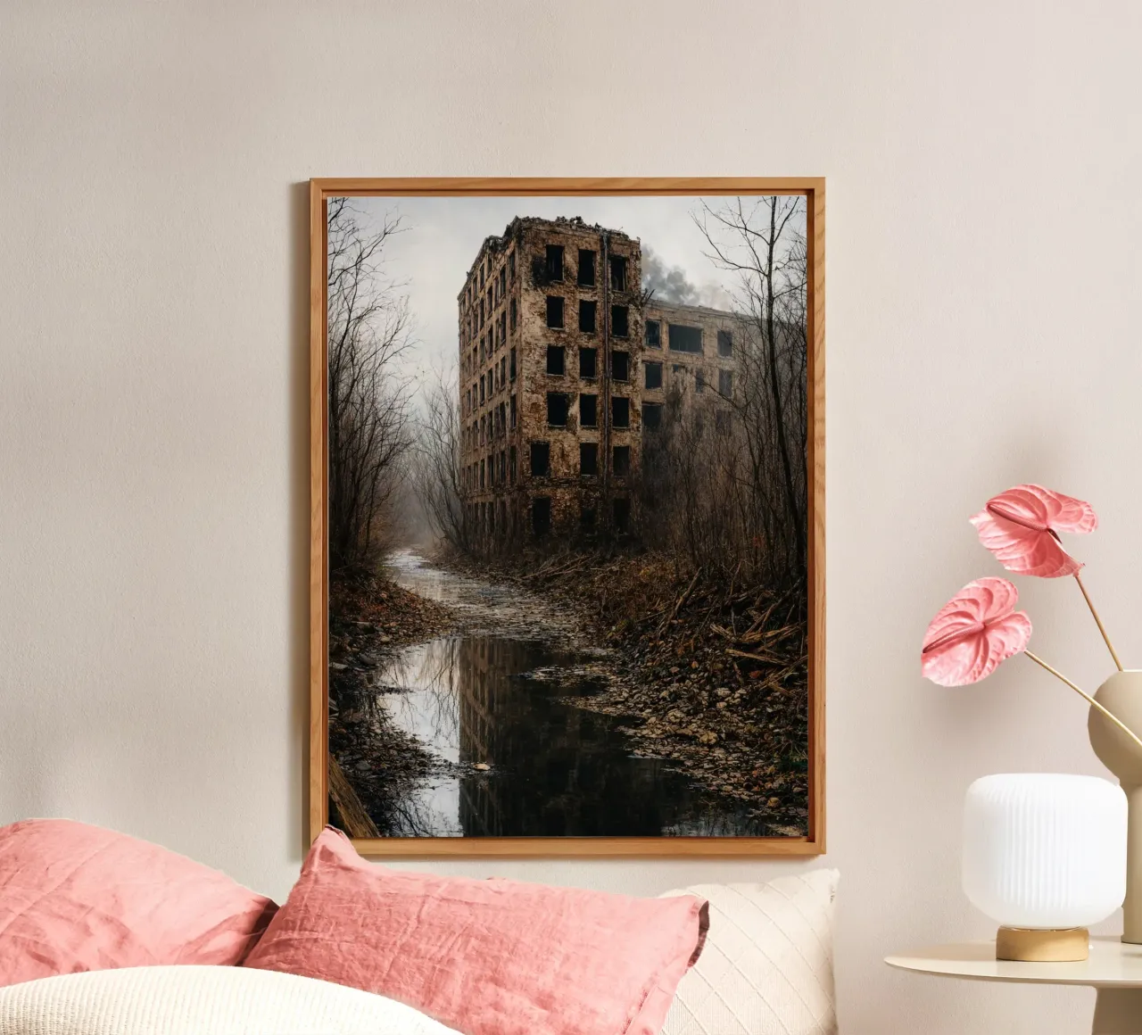 vecchio edificio abbandonato pannello forex da landtengs