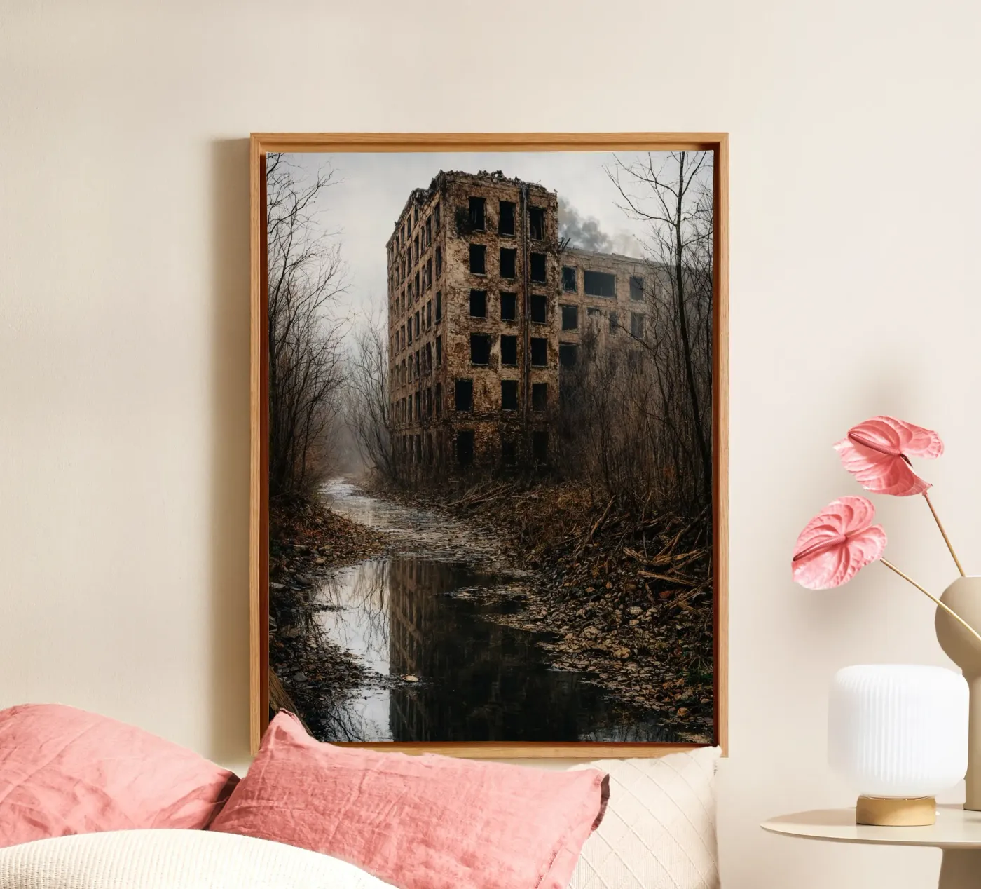 abandoned old building tela da landtengs