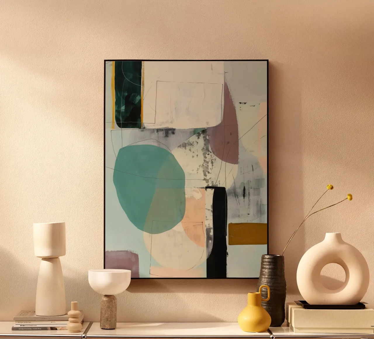 Coastal Geometry 2 plexiglass da cityart