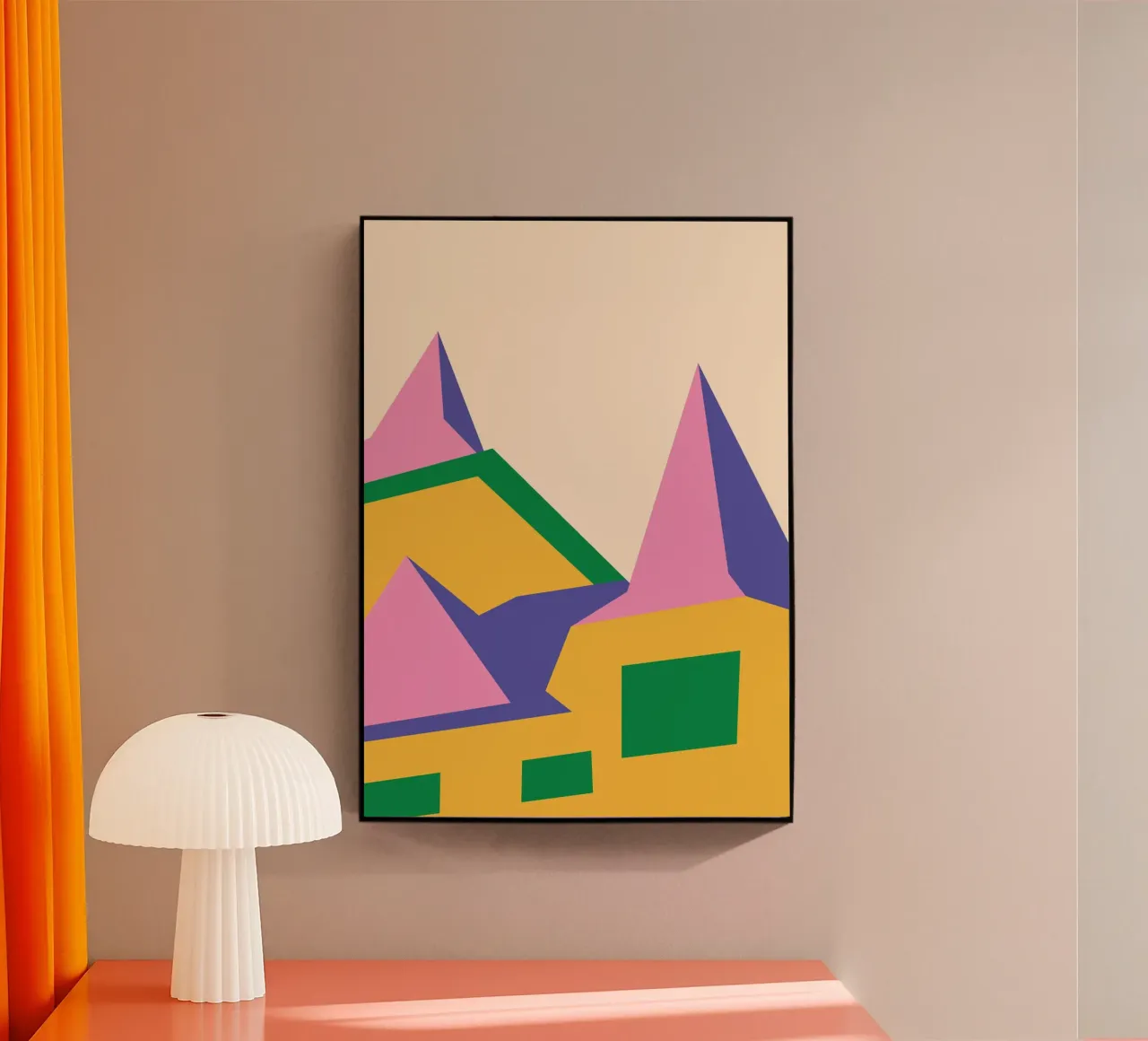 Edificio color pastello Colorato plexiglass da Studio Fun Boy